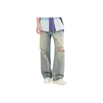 Three blessings Jeans Men Blue
