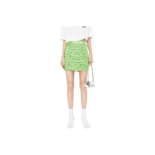 MO&CO Casual Knickers Skirts Women's Green Multicolor