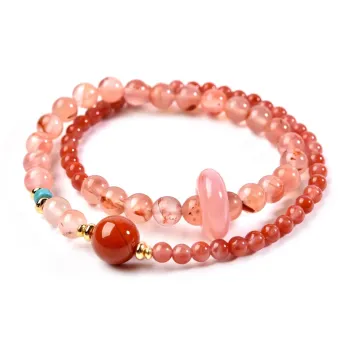 Lingfei South Red Agate Fine Jade Bracelets Women's