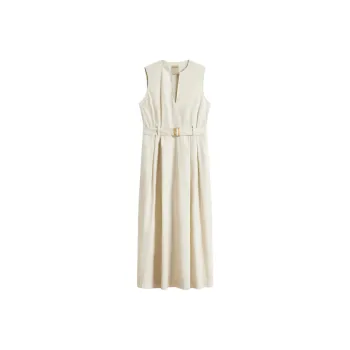 WOOLRICH Belted Midi Dress