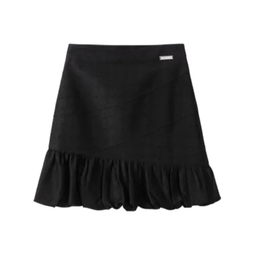 EICHITOO Casual Short Skirts Women's Black