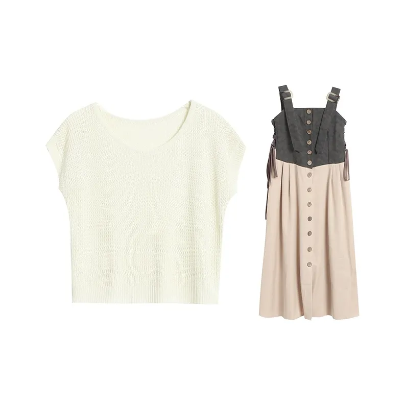 TWOPLUMGIRLS Two Piece Skirt Sets Women's-0