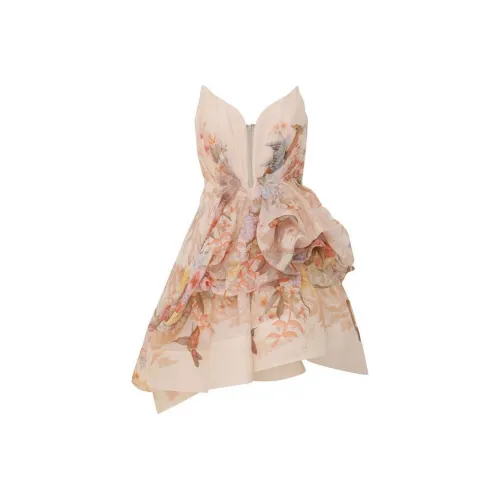 Zimmermann Illuminate Draped Mini Dress
