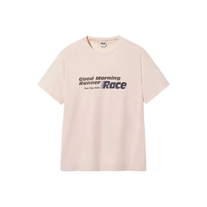 FILA T Shirts Unisex Pink-0