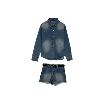 Icicofficial Casual Suit Women's Blue