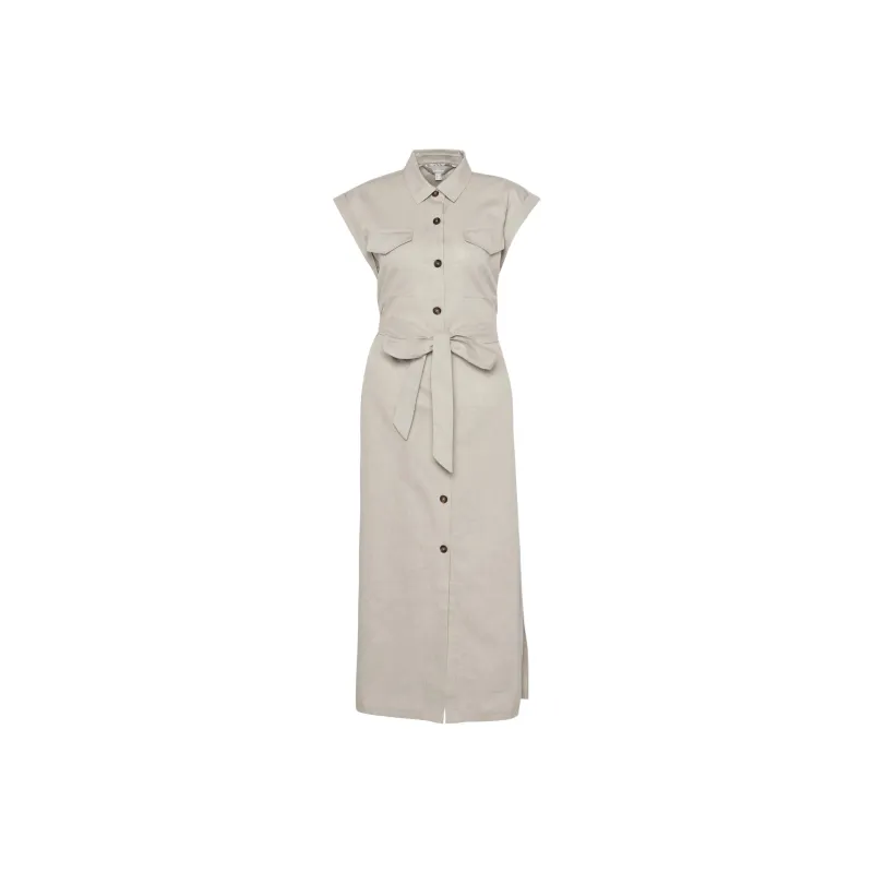 BARBOUR Sleeveless Dress Women's Light Sand-0
