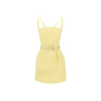 Elisabetta Franchi 3D Embroidered Dress