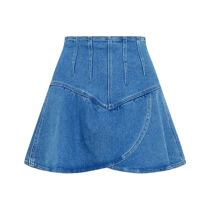 ISABEL MARANT Denim Short Skirts Women's Blue-0