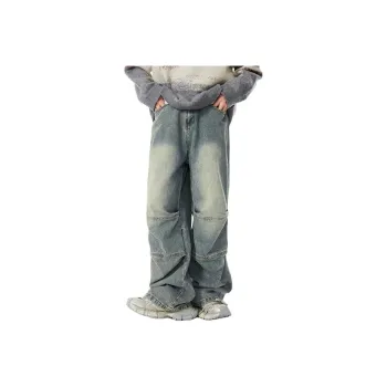 SONGS ALONG Jeans Unisex Cheese Yellow