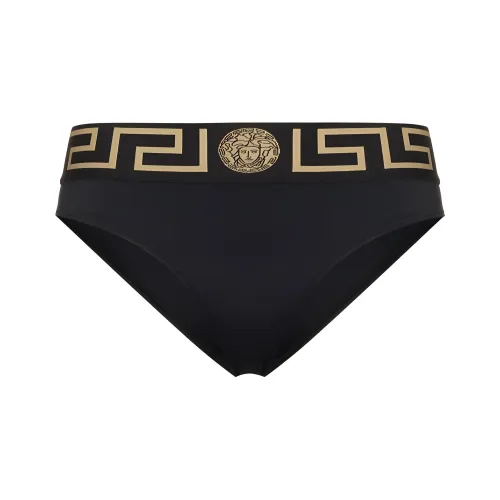 VERSACE Greca Border Bikini Bottom 'Black'