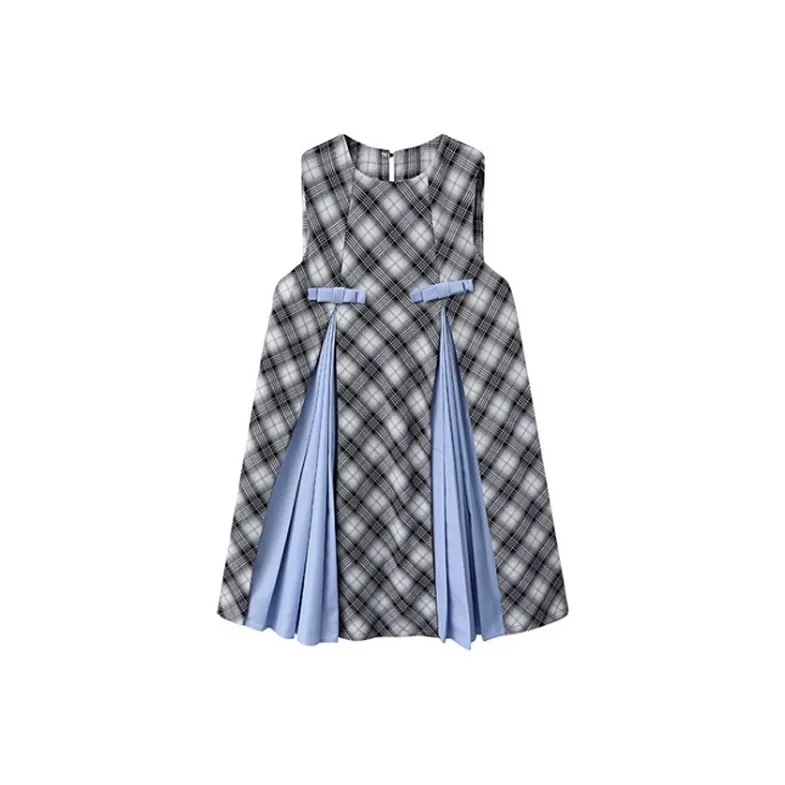 KYKW Sleeveless Dress Women's Blue-0