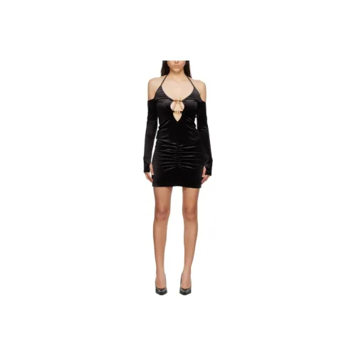 VERSACE JEANS Sleeveless Dress Women's Black