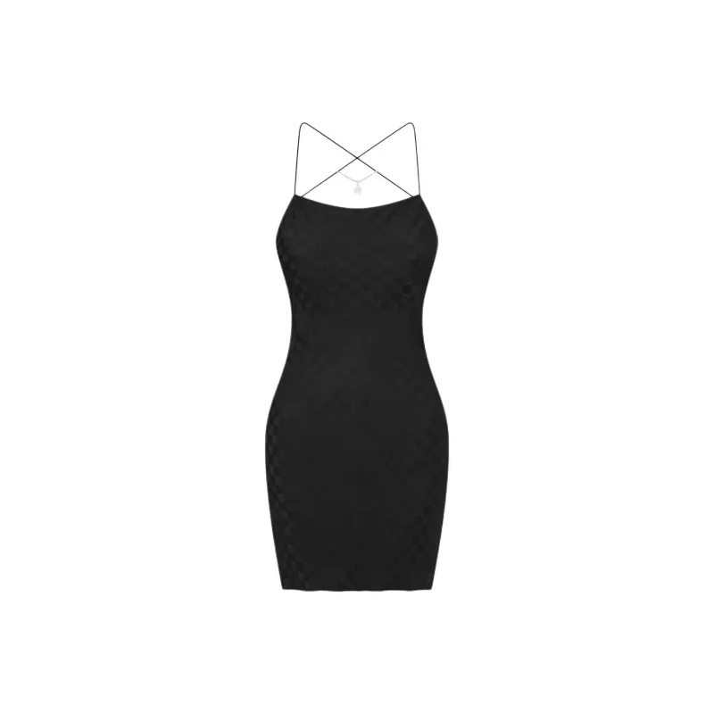 AMIRI Monogram pattern Mini Dress-0