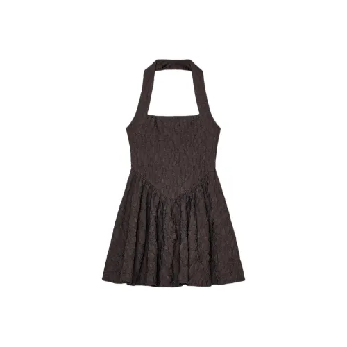 ZARA Sleeveless Dress Women's Chocolate
