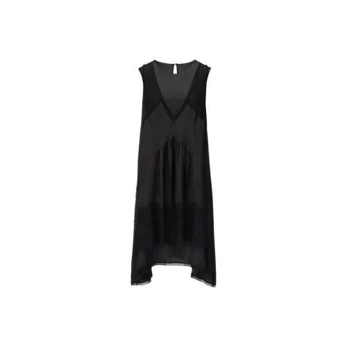 Onitsuka Tiger Sleeveless Dress Women's Black