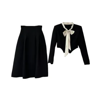 Icicofficial Two Piece Skirt Sets Women's