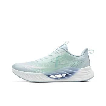 XTEP Hydrogen Wind 8.0 Running Shoes Women's Low Top Light Twilight Blue, Cloud Peak Blue