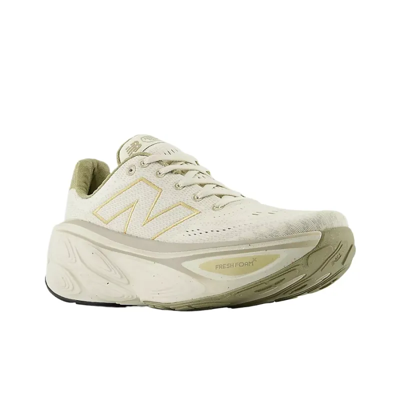 New Balance Fresh Foam X More V5 Linen Stoneware Gold Metallic Women's-2