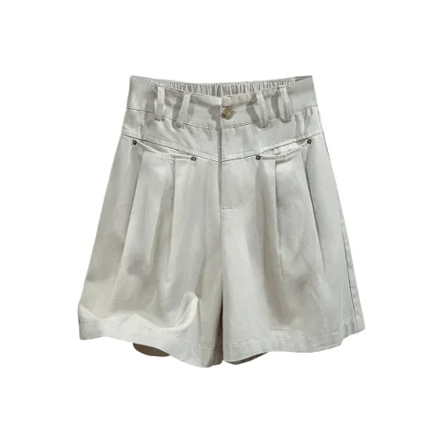 Cypress House Casual Shorts Women's Cyan Beige