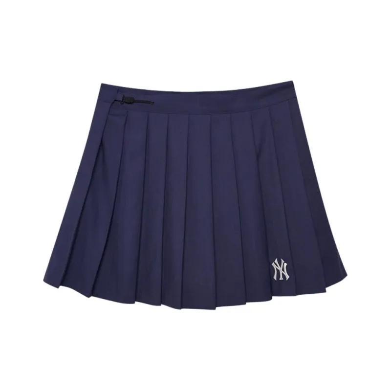 New Era x MLB Casual Short Skirts Women's Navy Blue-0