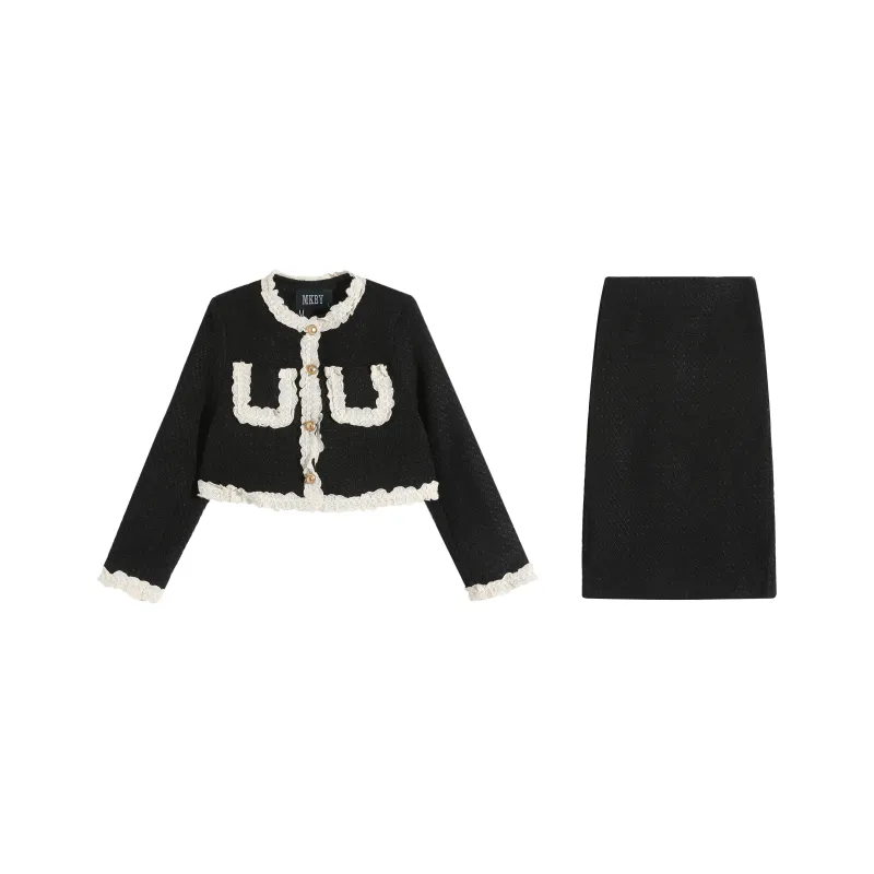 MKBY Two Piece Skirt Sets Women's-0