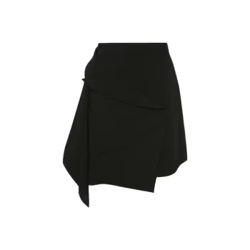 Alexander McQueen Asymmetric Mini Skirt