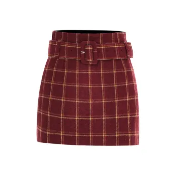 MJB Casual Short Skirts Women's Red