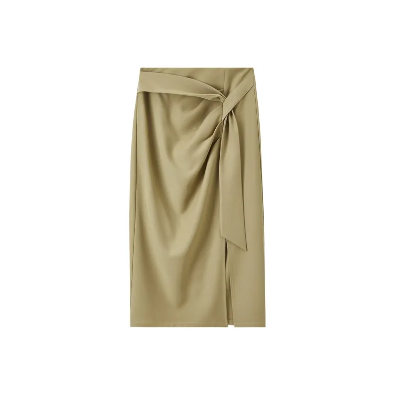 SENTUBILA Casual Long Skirts Women's-5