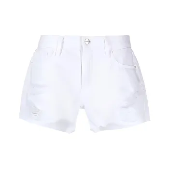 FRAME Denim Shorts Women's White