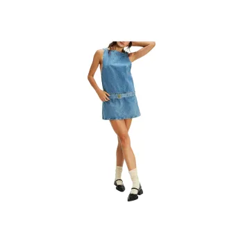FREE PEOPLE SER.O.YA Georgia Mini Dress Sleeveless Dress Women's Flat Light