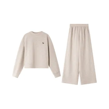 VIMLY Casual Suit Women's Apricot