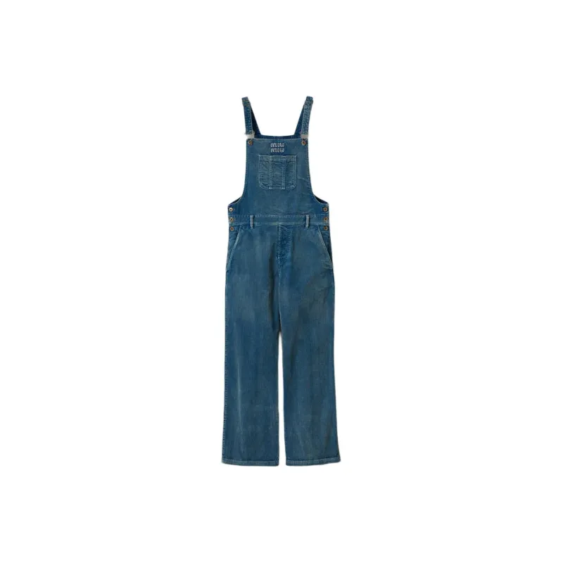 MIU MIU Overalls Women's Blue-0