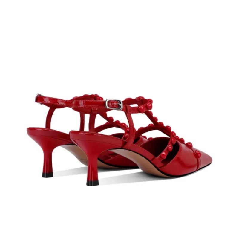 JESSICA SOPHIA Slim Heel High Heels 5cm Women's-4