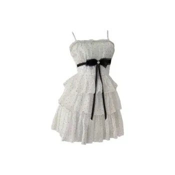 PUREIDOL Slip Dress Women's White