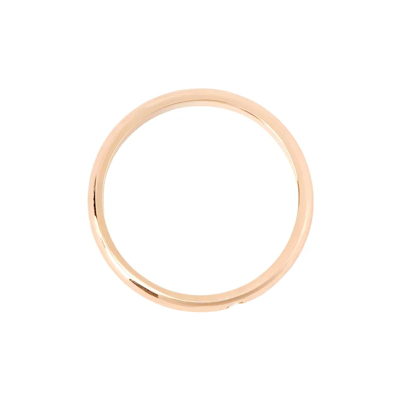 CARTIER 1895 Series 18K Rose Gold Rings Unisex-2
