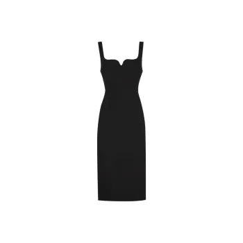 Victoria Beckham Sleeveless Fitted T Shirt Dress
