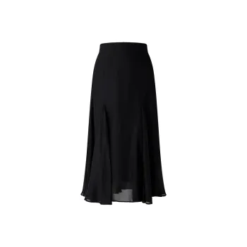 THE SEA LIFE Casual Long Skirt Women's Black Mage