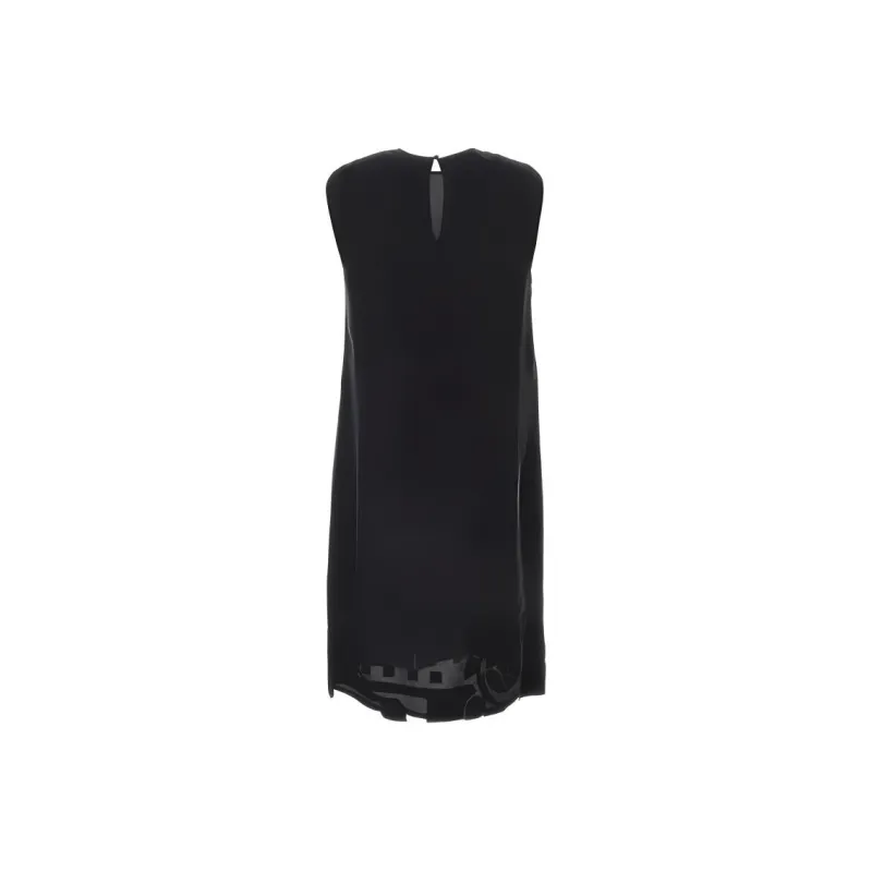 PRADA Sleeveless Dress Women's Black-0