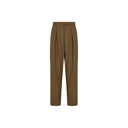 FERRAGAMO SS25 Suit Trouser Women's Lead Green