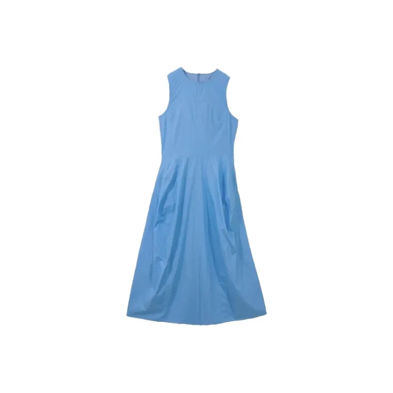 BDGU Sleeveless Dresses Women's Blue-0