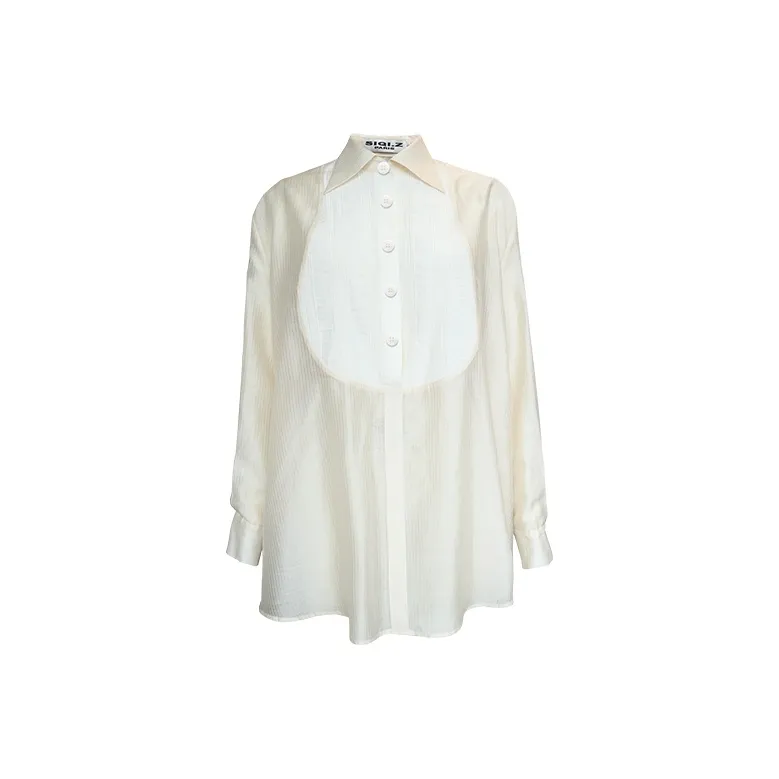 SIQIZ Shirts Women's Apricot-0