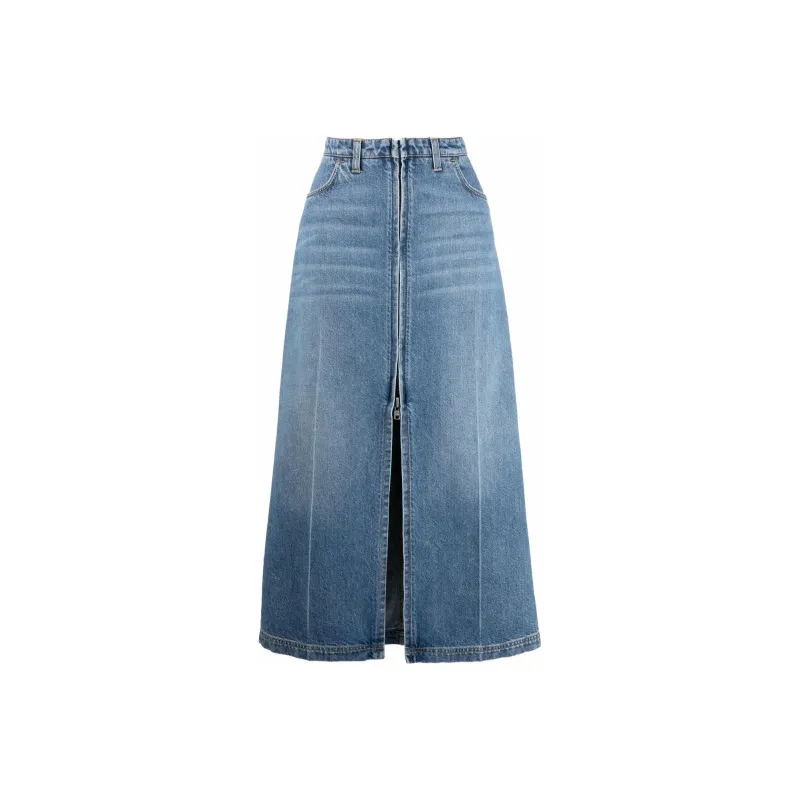 PHILOSOPHY DI LORENZO SERAFINI Denim Short Skirts Women's Blue-0