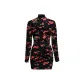 Black/Rose
