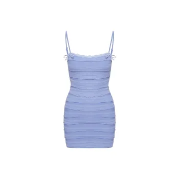 PRINCESS POLLY GRADINE MINI DRESS Slip Dress Women's BLUE/Blue