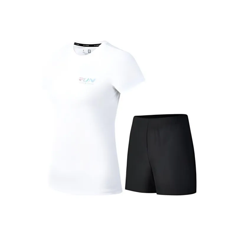 QIAODAN Casual Suit Women's Jordan White/Black-0
