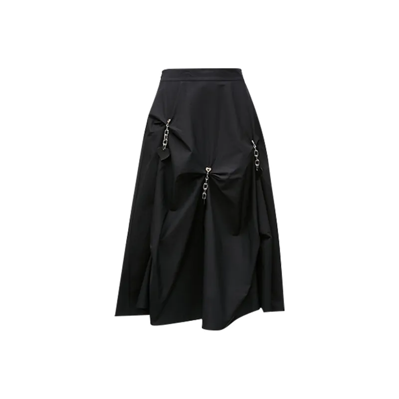 BIENKIMIIYE Casual Long Skirts Women's-0