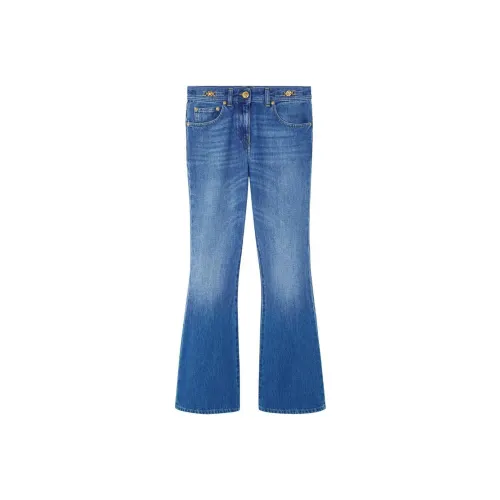 VERSACE Medusa Logo Flared Jeans