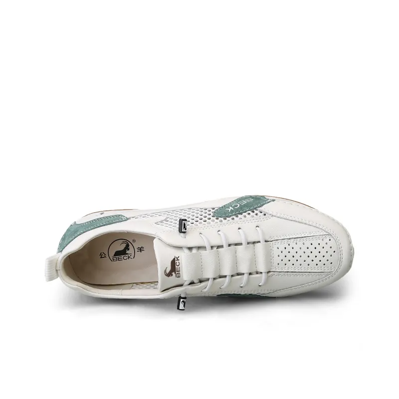 BECK Slip Resistant, Abrasion Resistant, Breathable Low Top Casual Shoes Unisex-8