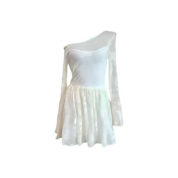Incolore Long Sleeved Dress Women's White