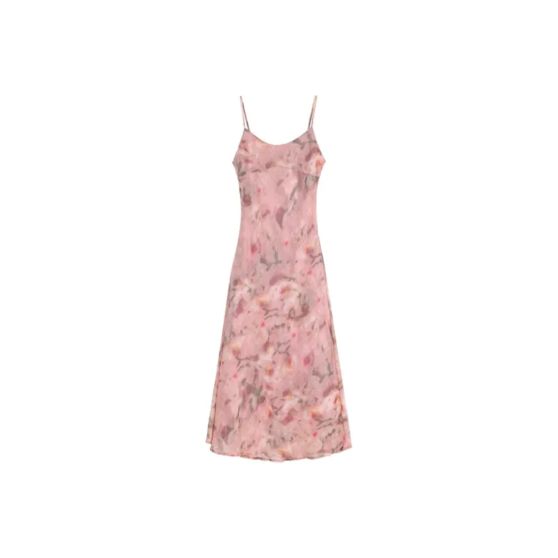 MIMOSA CHUR Slip Dress Women's Floral-0